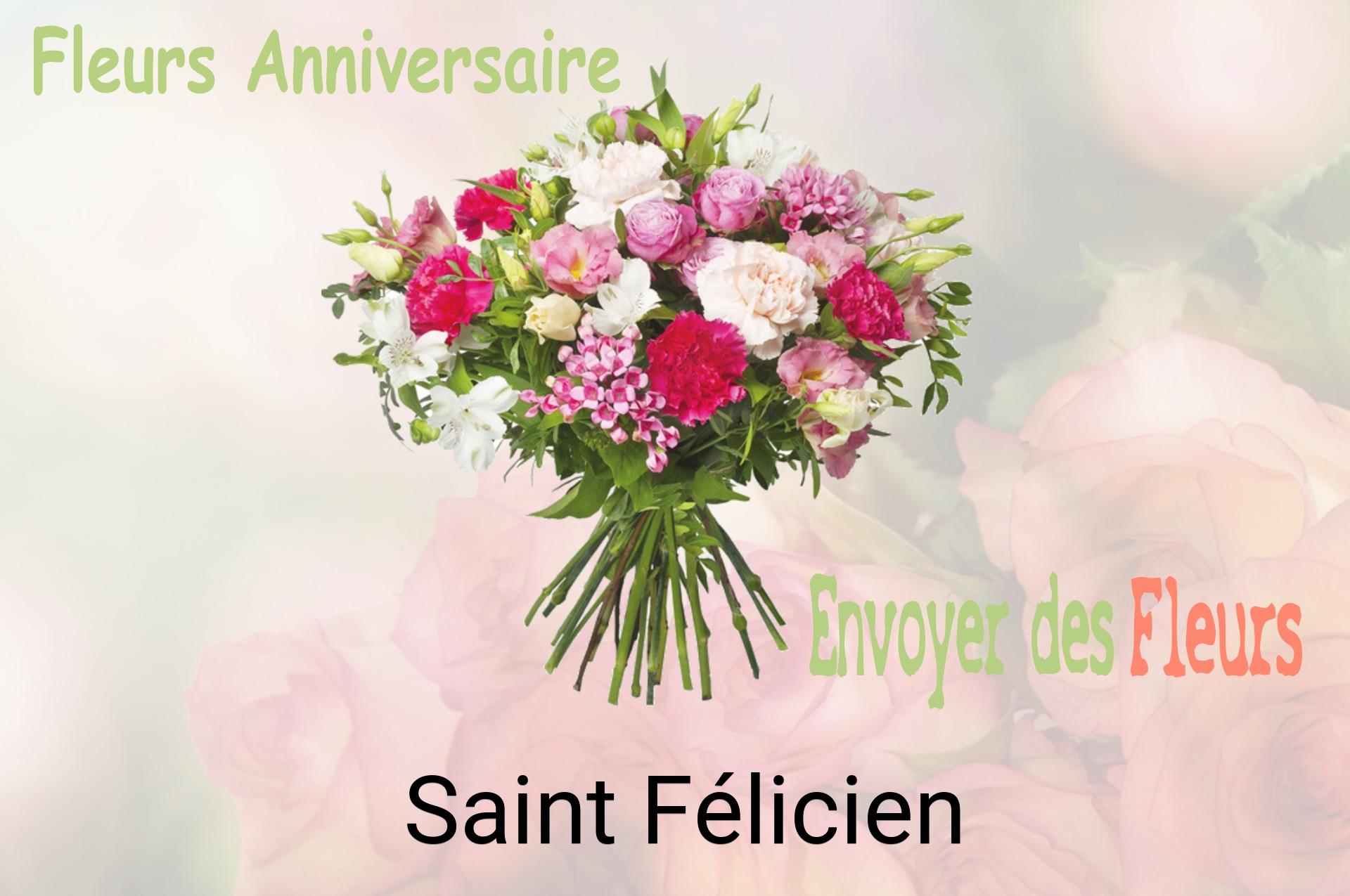 Bouquet de fleurs d’anniversaire livré à Saint-Félicien